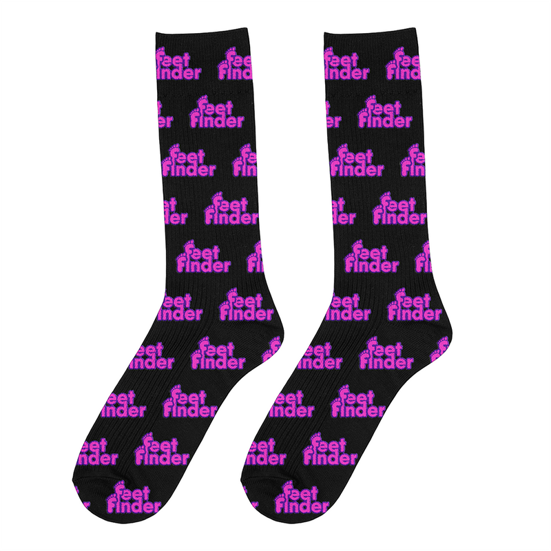 FeetFinder Logo Socks